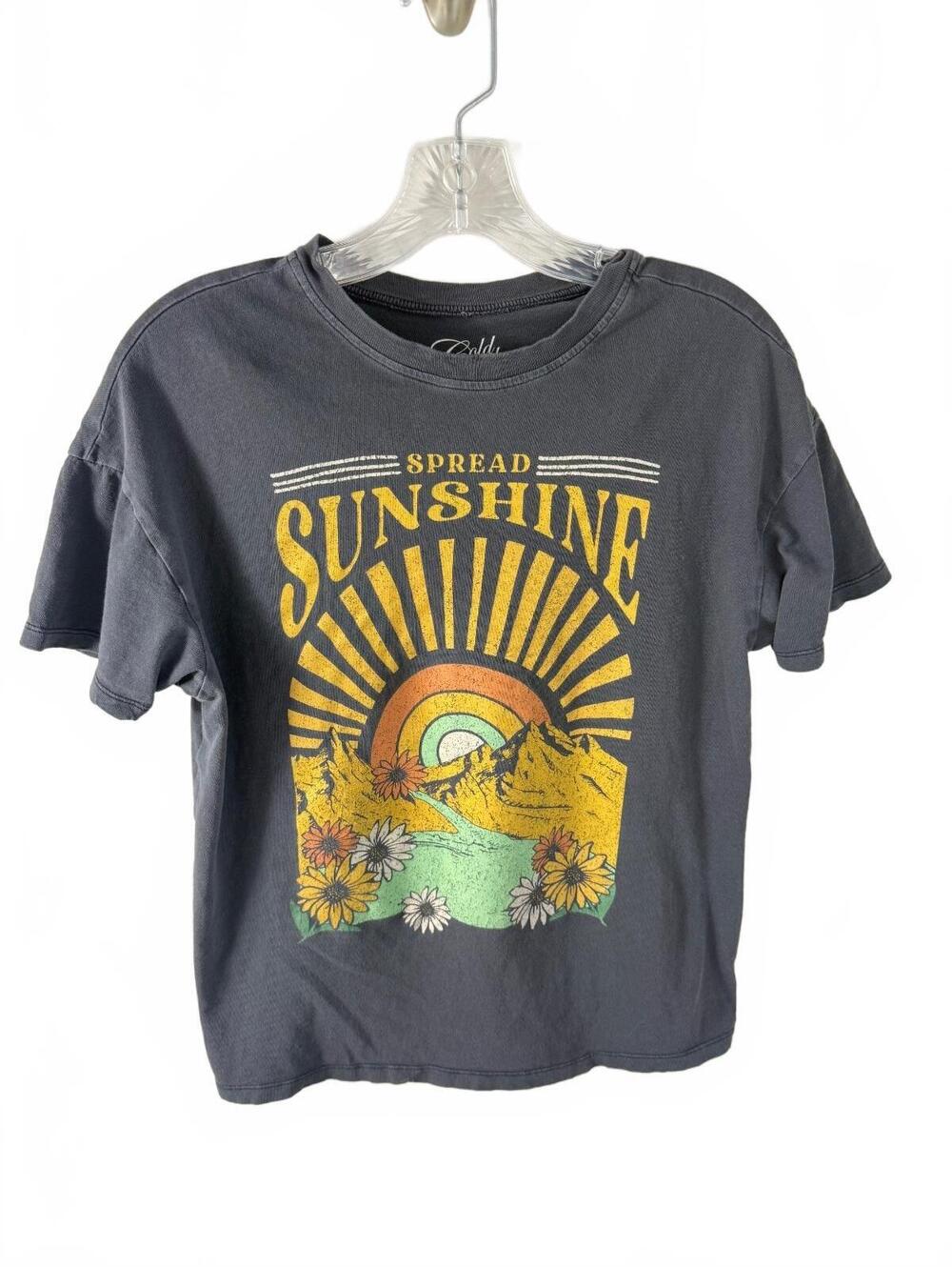 Cold Crush Spread Sunshine Graphic T-Shirt Size S